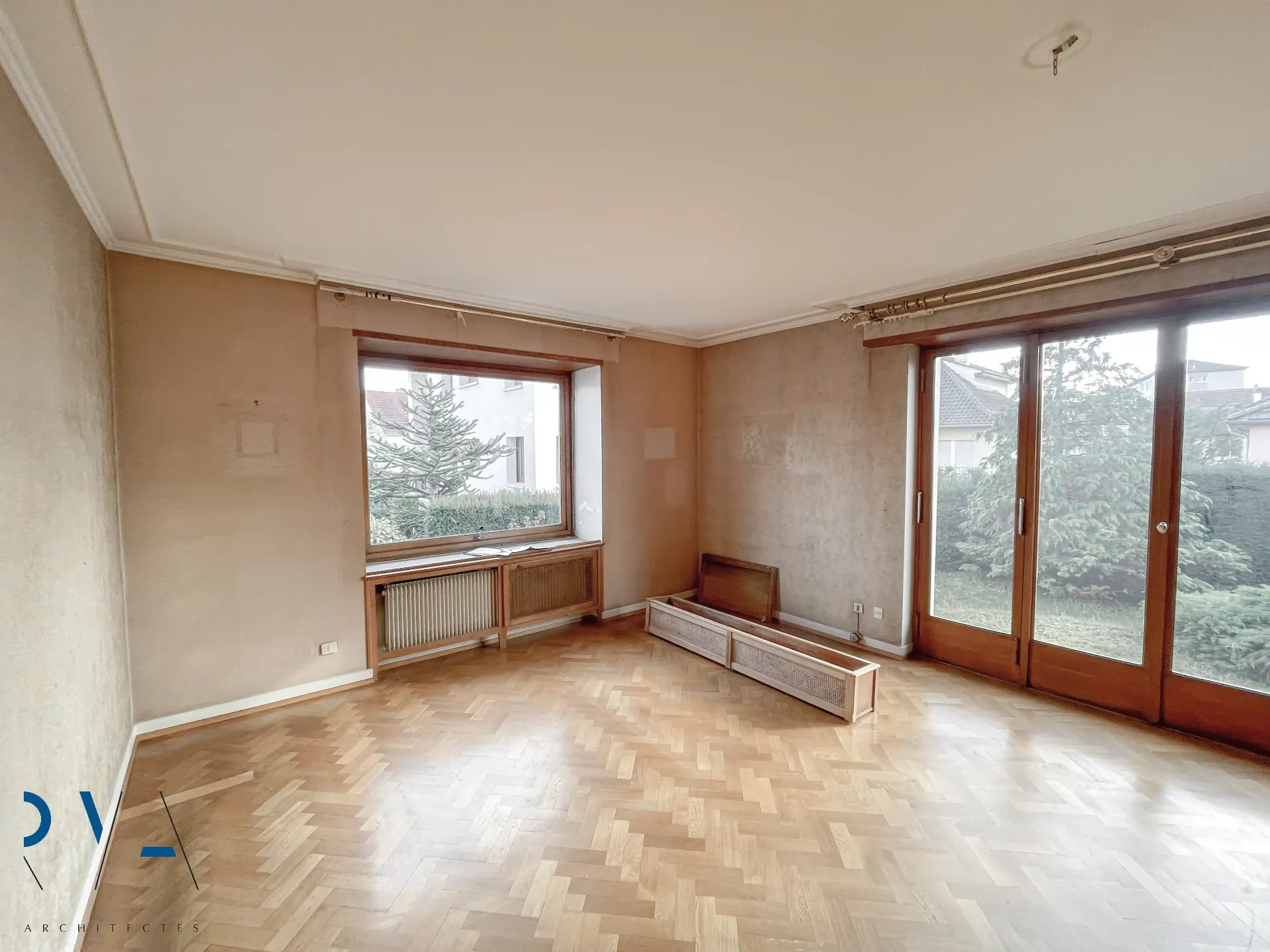 Salon avant travaux